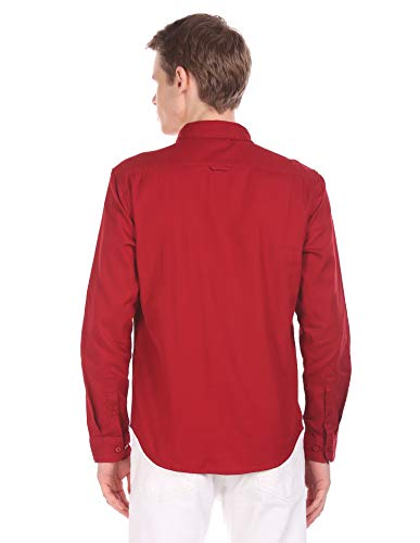 Image of Ruggers by Unlimited Men's Solid Slim fit Casual Shirt