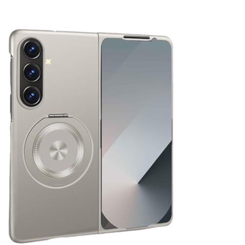 For Galaxy Z Fold 5 �p �P�[�X �����O�t�� MagSafe�Ή� ��]���}�O�l�b�g�X�^���h �c�����Ή� �����^ �y�� PC�o�b�N �ϏՌ� �܂肽���� �M�����N�V�[ Z Fold 5 �J�o�[ �X�^���h�@�\ �ԍڃz���_�[ ���C�����X�[�d�Ή� 