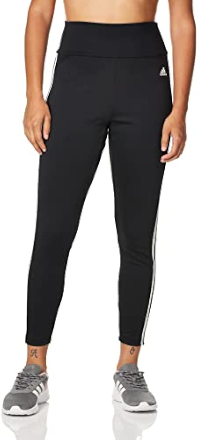 adidas Women's High Rise 3-Stripes 7/8 Tights