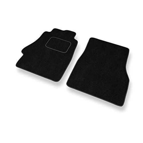 Mossa - Fußmatten Auto kompatibel mit Toyota MR2 III (1997-2007) - Premium Velours Schwarze...