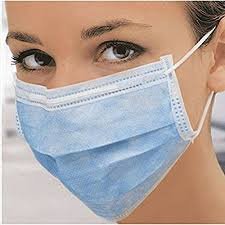 SMI Disposable Elastic 2- ply Face Mask Pack of 100-image-40