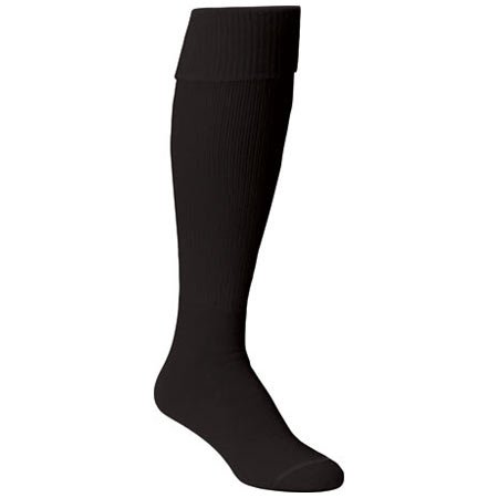 Twin City Team Sock Solid Adult Size 912, Black