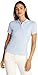 Tommy Hilfiger Damen Poloshirt Kurzarm 1985 Pique Slim Fit, Blau (Breezy Blue), XL