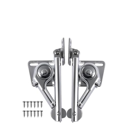 Charnière de support de levage réglable avec tampon hydraulique fluide