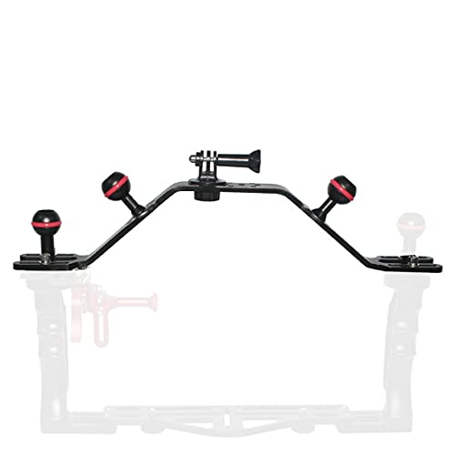 Boîtier en aluminium nitescuba NS10-H haute précision pour GoPro et bras nauticam