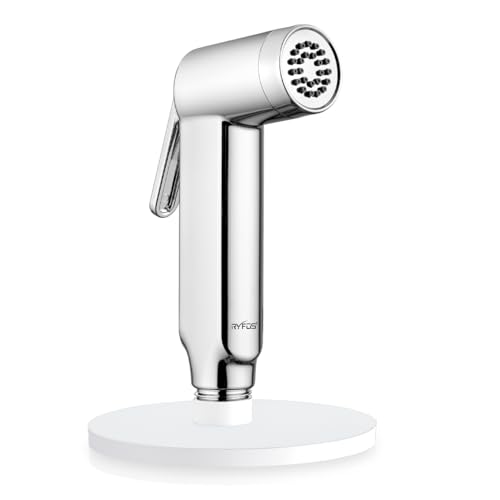 Image of India's 1st Lifetime Support Brand, R1005HF, ABS, Health Faucet | Jet Spray Gun for Toilet | Health Faucets | faucet for Toilet | 1-Piece, Chrome Finish