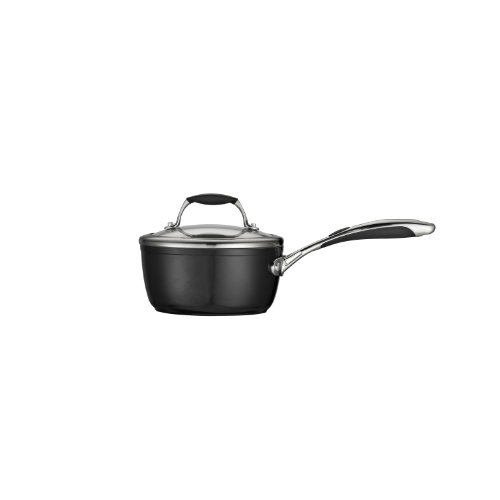Image of TRAMONTINA Fusao Healthy Triply Ceramic 16cm /2.1L Sauce Pan with SS 304 lid | Non Toxic (PFAS /PTFE /PFOA Free) Milk Pan /Tea Pan | Induction Friendly | Stay Cool Handle I 10 Year Warranty*
