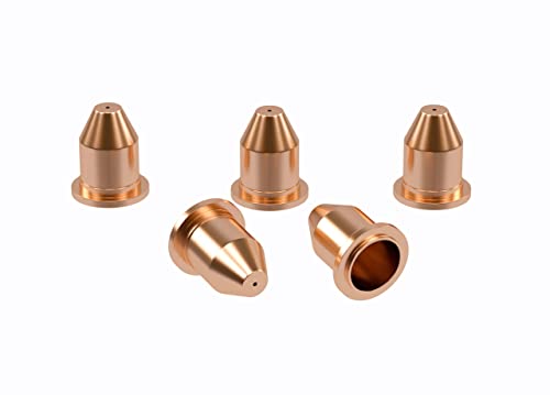 Plasma Cutter Consumables for Hobart Airforce 250ci 500i HP-25 HP-50 Plasma Torch（770496/770723 Electrodes and Tips 10 Pcs Kit）