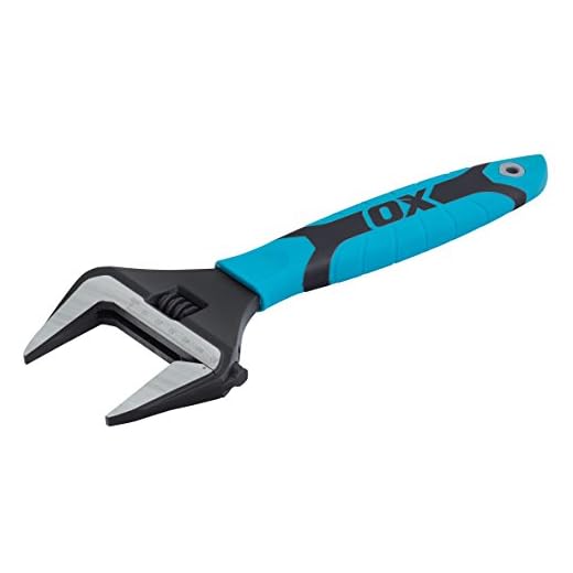 OX Pro Series Adjustable Wrench Extra Wide Jaw 12” (300mm)