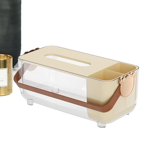 Organizzatore per fazzoletti da ufficio, scatola dispenser per fazzoletti - Scatola per organizzatori cosmetici | Supporto per scatola per fazzoletti decorativo multifunzionale, Supporto per scatola