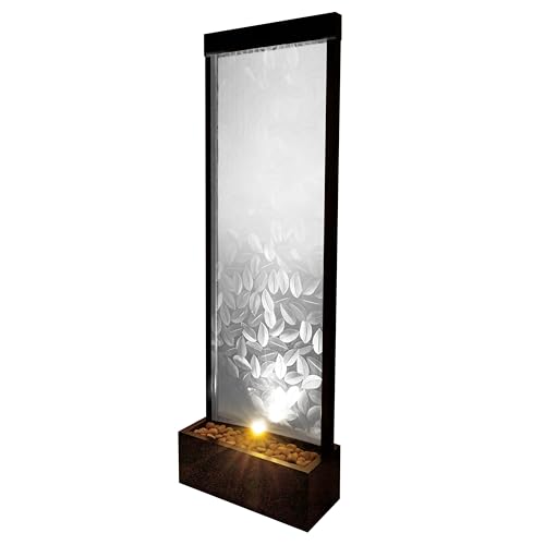 Alpine Corporation MLT156 Indoor/Outdoor Glass Panel Fountain thumb #1