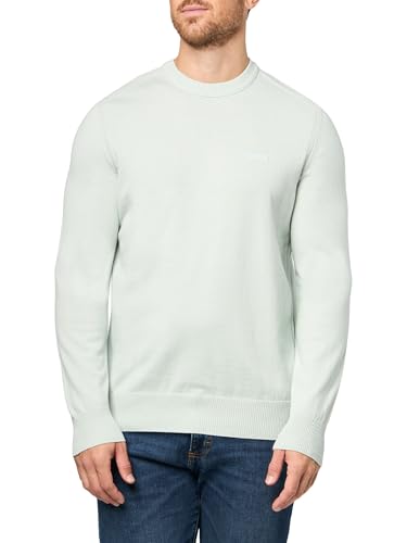 BOSS Men's Tonal Logo Knit Sweater