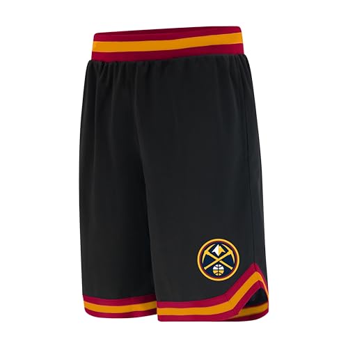 image for Ultra Game Mens Active Knit Training NBA Woven Team Logo Poly Mesh Bas