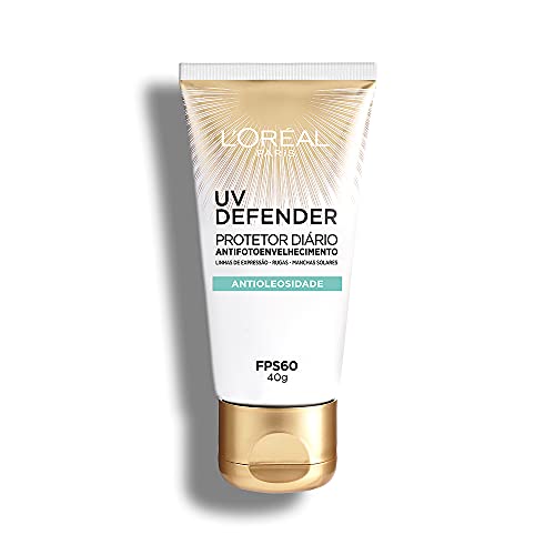 L'Oréal Paris UV Defender Antioleosidade FPS 60 - Protetor Solar Facial 40g