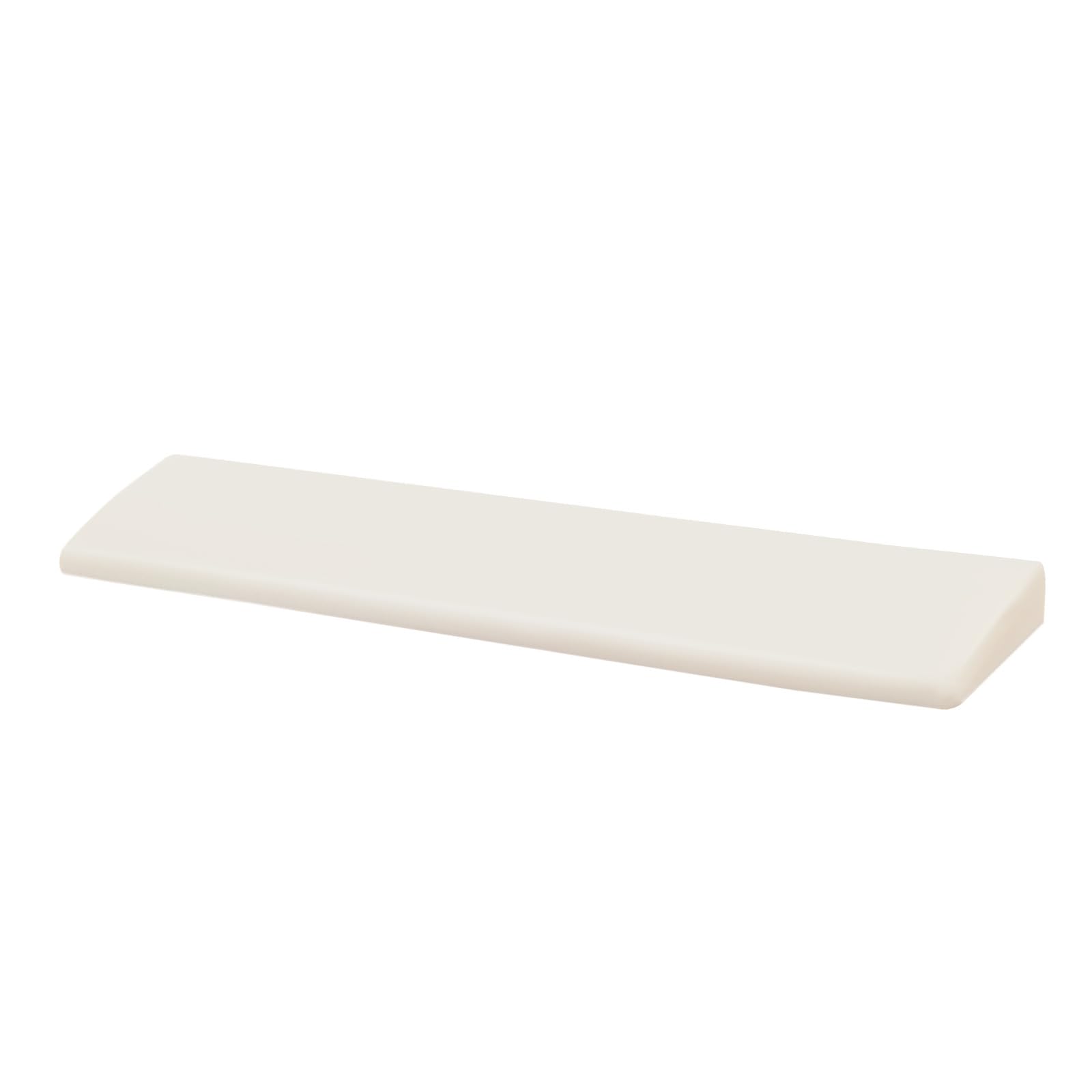 Photo 1 of Uloryce 17 Inch Ergonomic Silicone Keyboard Wrist Rest for 100% Full Size Mechanical Keyboards, Honeycomb Non Slip Wrist Support Pad (White)