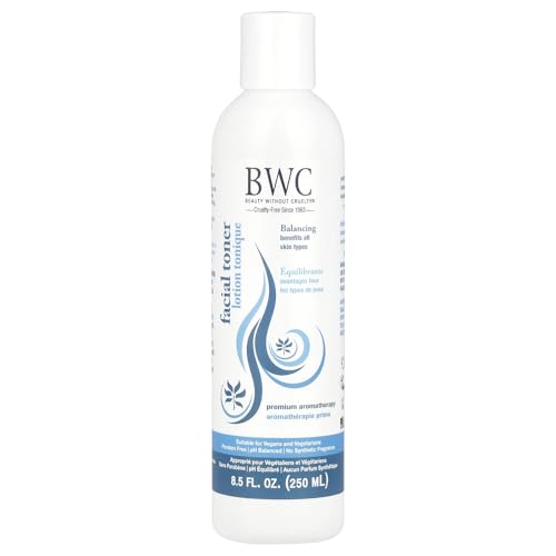 Beauty without Cruelty Aromatherapy Balancing Facial Toner, Alcohol Free, 8.5-Ounces
