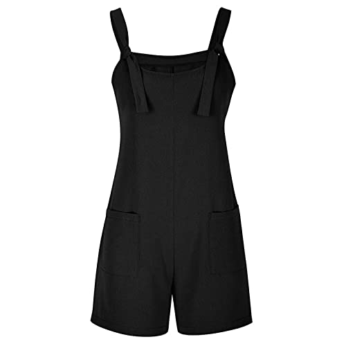 Mono una pieza pantalon con bolsillos veraniego tipo jumpsuit casual holgado y muy suave