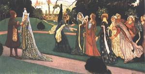 Peinture à l'huile romantique The Story Klara Zach pour une âme douce