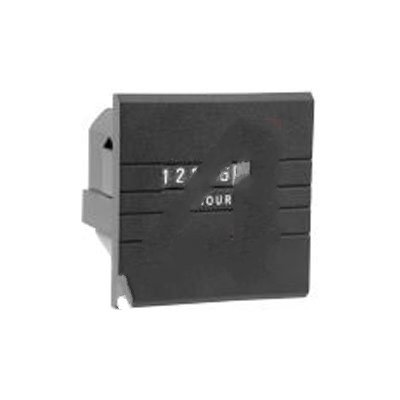 Trumeter 711-0180, Hour Meter, 115 VAC, 60HZ, Flush, 1.89 in Square