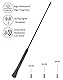 QWORK® Autoantenne, Autoradio Antenne Dachantenne, Starke FM/DAB Empfangsfunktion, inklusive M4 M5 M6 Schrauben, 40cm