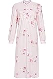 50% Baumwolle 50% Modal Ringella Damen Nachthemd mit Knopfleiste rosa 54 0511022, rosa, 54