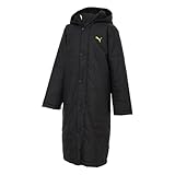 [プーマ] カジュアル スポーツ キッズ ブルゾン アウター 撥水 ロング 防寒 フード ACTIVE SPORTS ベンチコート 689982 25年秋冬カラー ブラック(01)