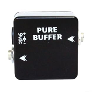[CABLE CAPACITANCE ELIMINATION] This pedal effectively eliminates cable capacitance and tone sucking, your guitar maintains its rich sound quality as if directly plugged into the amp with a short cord. [COMPACT AND LIGHTWEIGHT DESIGN] With a compact ...