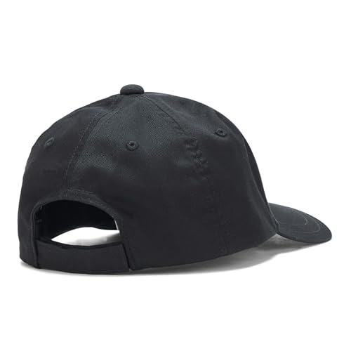 armani exchange men39s black and gold baseball hat black one size