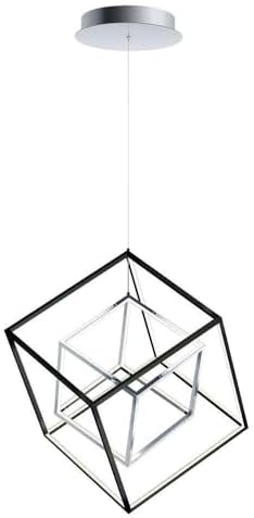 ET2 4 Square - 21 Inch 40W 2 LED Pendant