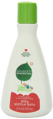 Seventh Generation Baby Bubble Bath,10oz (Pack of 3)