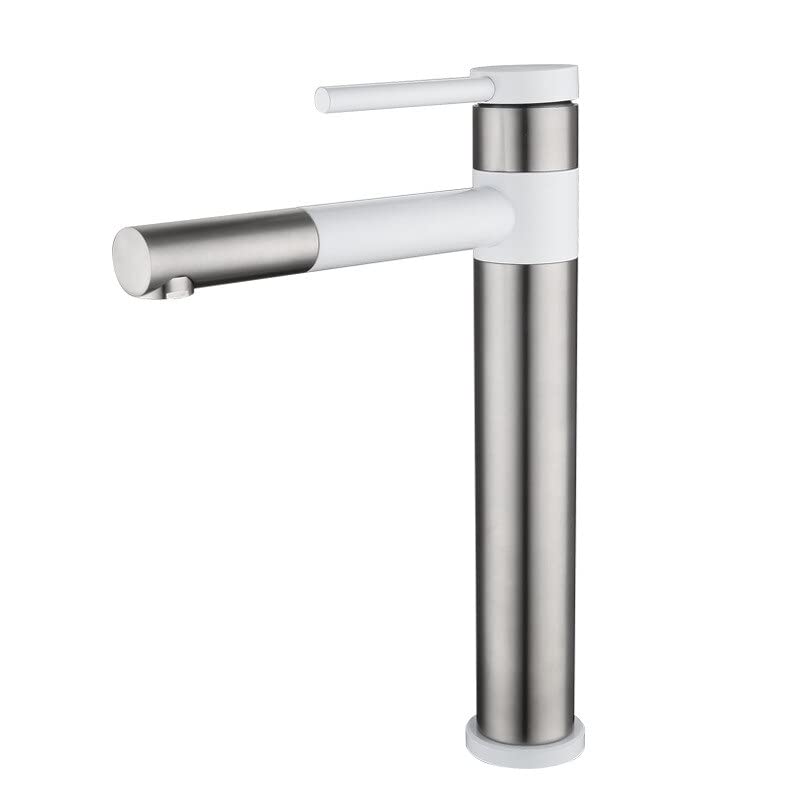 Robinet de vanité pour vasque haute mitigeur eau chaude froide matinée sereine