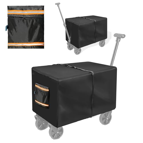 Universal Folding Stroller Waterproof Wagon Cover,Outdoor Garden Storage HandCart Rain Cover,UV Resistant, Dustproof, Tear Resistant, With Storage Bag