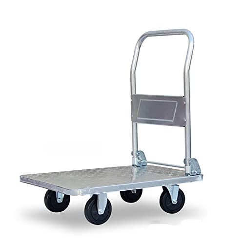 Carretilla Plataforma P 2 metálica plegable con ruedas miniatura 1