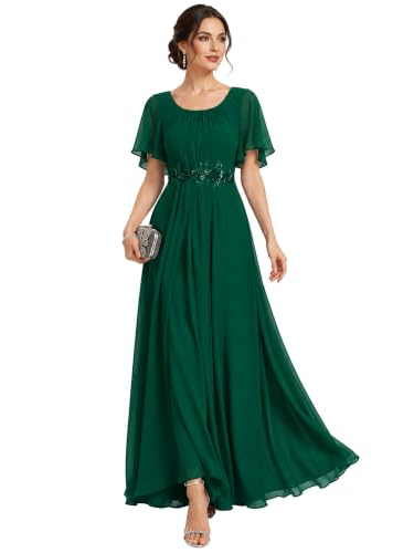 Image of Ever-Pretty Women's Applique Chiffon Formal Wedding Guest Dresses