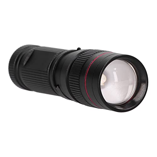 Brrnoo Linterna, Luz Ultravioleta Linterna Ultravioleta Enfoque Telescópico Portátil de 365 Nm para Detección de Jade de Billetes Búsqueda Nocturna