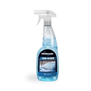 CARSHARK Fast Acting De-icer 750ml for Car Windows, Door Locks, Latches, Headlights