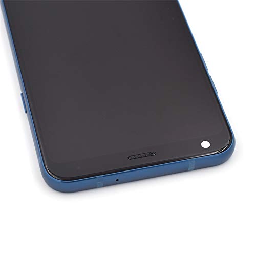 Image of LCD Display Touch Screen Assembly with Frame Replacement for LG Q7 Q610(Moroccan Blue)
