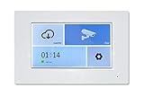 GBF WiFi IP Video Indoor Wall Station Intercom MR920 Built in POE, 7' Color Display - Surface...