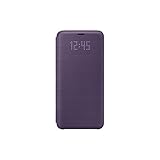 tira de led color morado Diseño simple y tacto suave Samsung LED View Cover - Funda para Samsung Galaxy S9, color morado