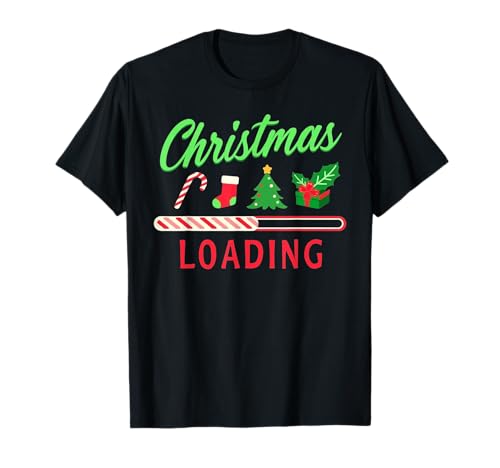 Weihnachten Loading Funny Christmas Matching Family Christmas T-Shirt