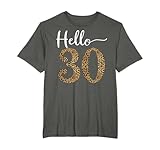 Leopard Print Birthday Tees