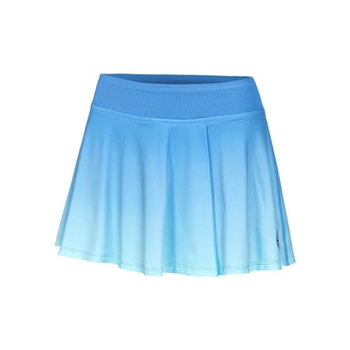 BIDI BADU Colortwist Printed Wavy Skirt - Aqua/Blue