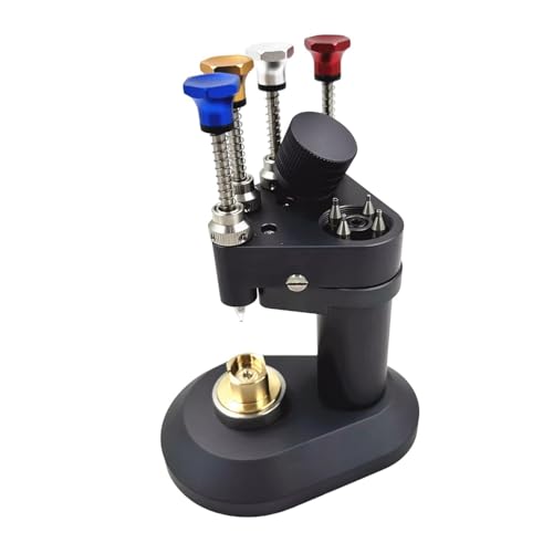 Aluminum Alloy Watchmaker Tool 4 Pin Hands Presser for Accurate Positioning and Stable Operations Reliabled Adjustments Watch Hands Alignment Tool for Watchmakers