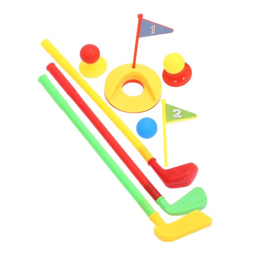 CHICAMPERA Outdoor Golf Spielzeug Set Für Kleinkinder Junge Mädchen Indoor Sport Spielzeug Mit Plastik Golfschlägern Und Golfbällen Für Junge Mädchen Outdoor Party Golf CHICAMPERA Outdoor Golf Spielzeug Set Für Kleinkinder Junge Mädchen Indoor Sport Spielzeug Mit Plastik Golfschlägern Und Golfbällen Für Junge Mädchen Outdoor Party Golf