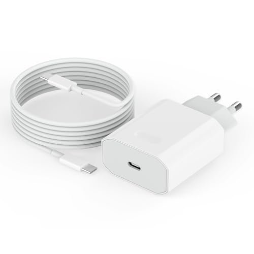 Ya en manzanajugosa.com: Cargador iPhone Carga Rapida, 30W USB C Rápido Enchufe, Certificado MFi Móvil Adaptador Cabezal con Cable de Carga 2M Tipo-C, para iPhone 17/16/16 Plus/16 Pro/16 Pro Max/15/iPad Air/iPad Mini/AirPods