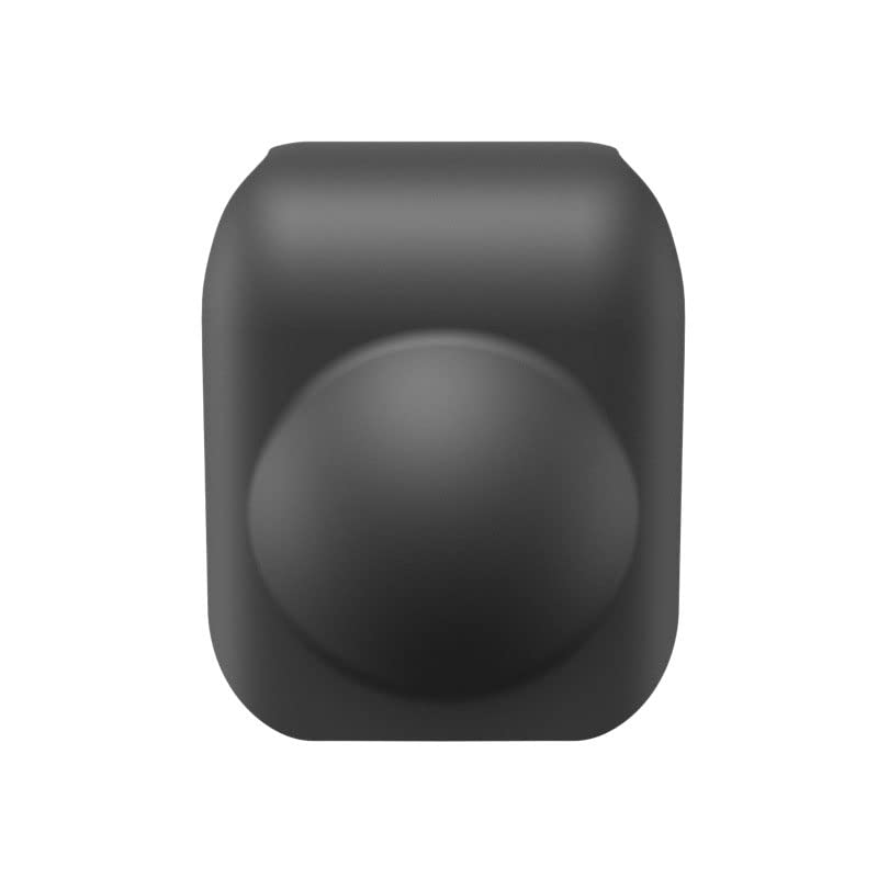 Cache objectif Insta360 One RS anti-rayures protection silicone noire - 5
