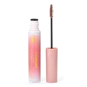 Canmake Smart Mini Eyebrow Color N01 Happy Pink Color Eyebrow Ultra Fine Brush Waterproof Hot Water Off 1 Piece (x1)