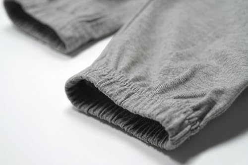 QZH.DUAO Kids Unisex Sweatpants Cotton Drawstring Casual Jogger Pants for Boys Girls, 2-8 Years4