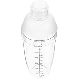 Shaker trasparente, resistente al freddo e al caldo, compatibilità con temperature da -20 a 100 gradi celsius, tazza per agitare