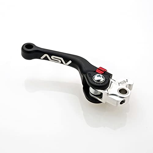 ASV Unbreakable C6 Series Foldable Brake Lever, Black fits KTM 450 SX-F (2014-2023)